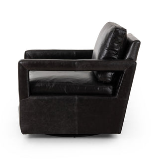 Olson Swivel Chair - Sonoma Black