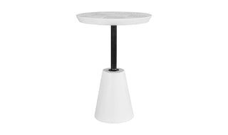 Foundation Outdoor Accent Table - White