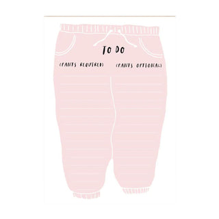 To Do Pants Notepad