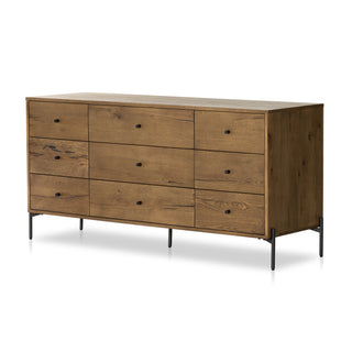 Eaton 9 Drawer Dresser - Amber Oak