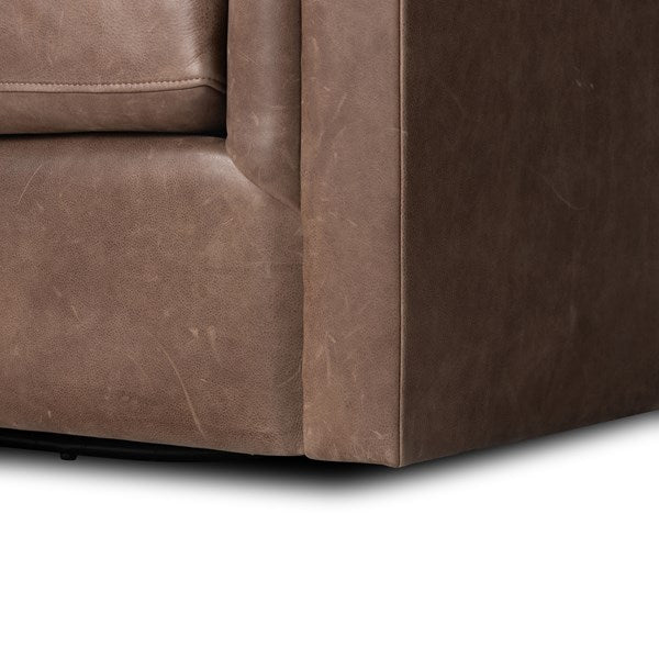 Watson Swivel Chair - Palermo Cigar