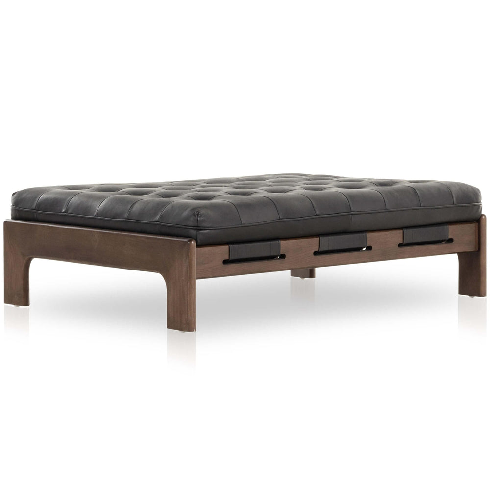 Halston Cocktail Ottoman - Heirloom Black