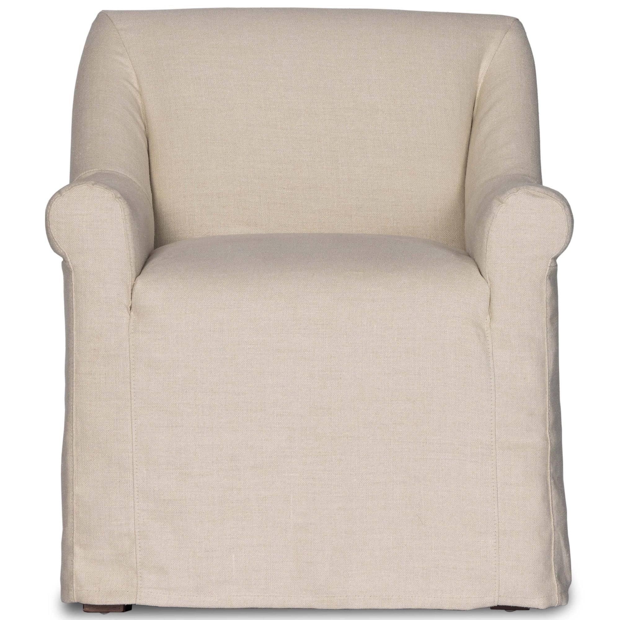 Bridges Slipcover Dining Chair - Brussels Natural