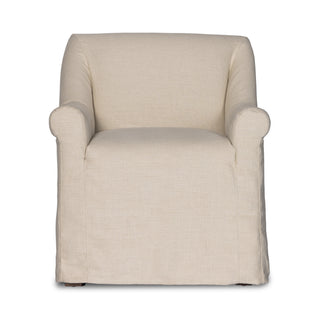Bridges Slipcover Dining Chair - Brussels Natural