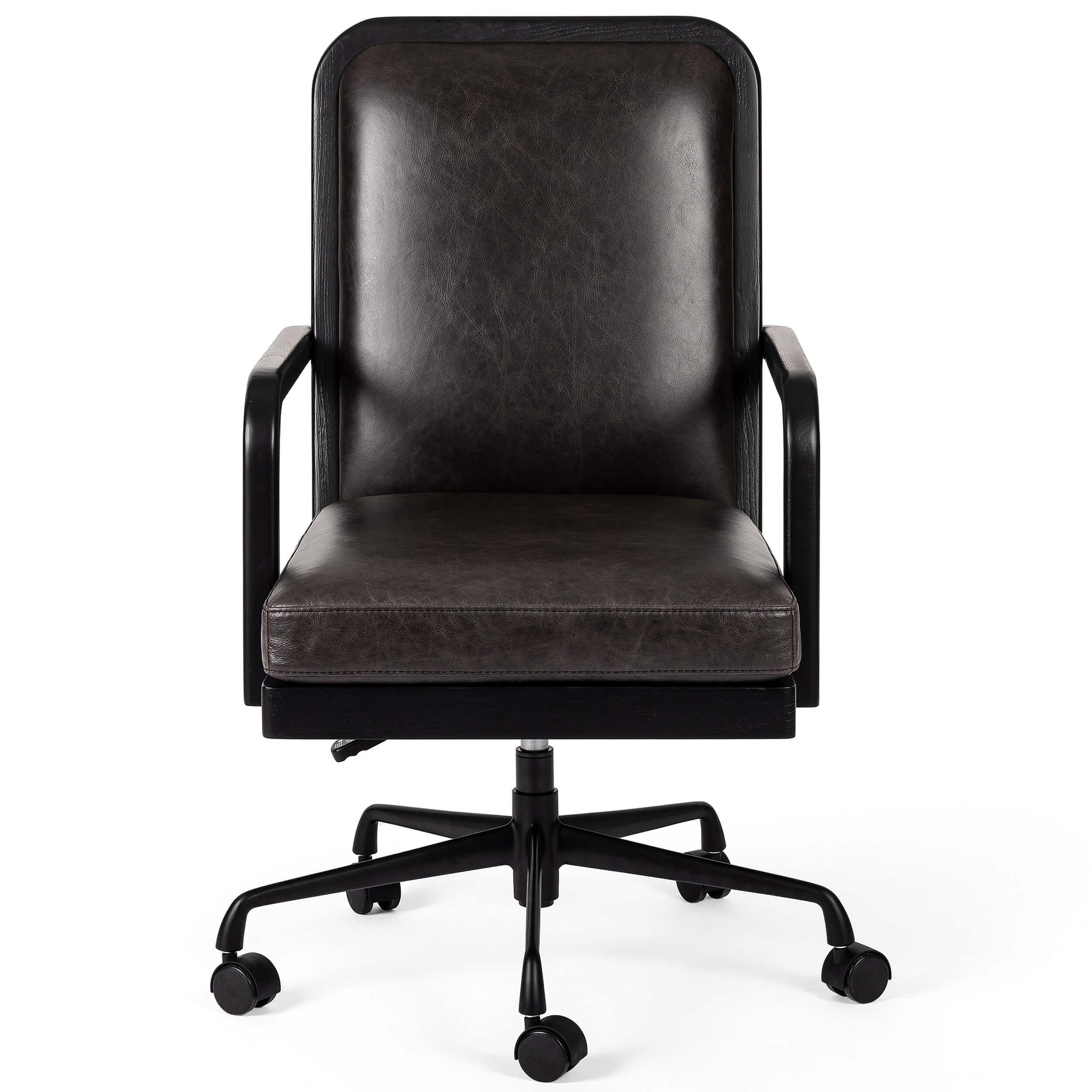 Lacey Desk Chair - Brushed Ebony