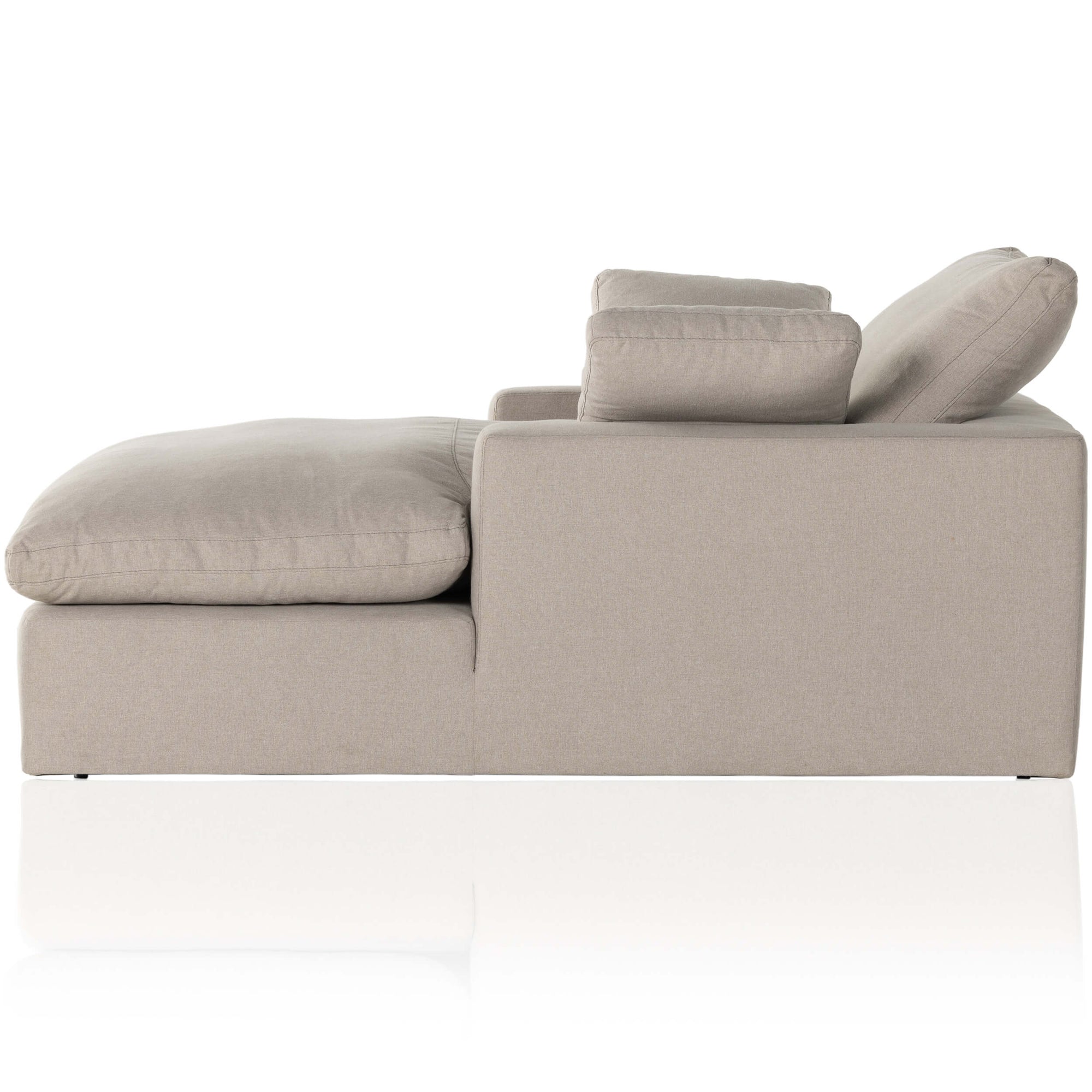 Stevie Chaise Lounge - Destin Flannel