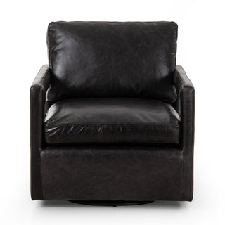 Olson Swivel Chair - Sonoma Black