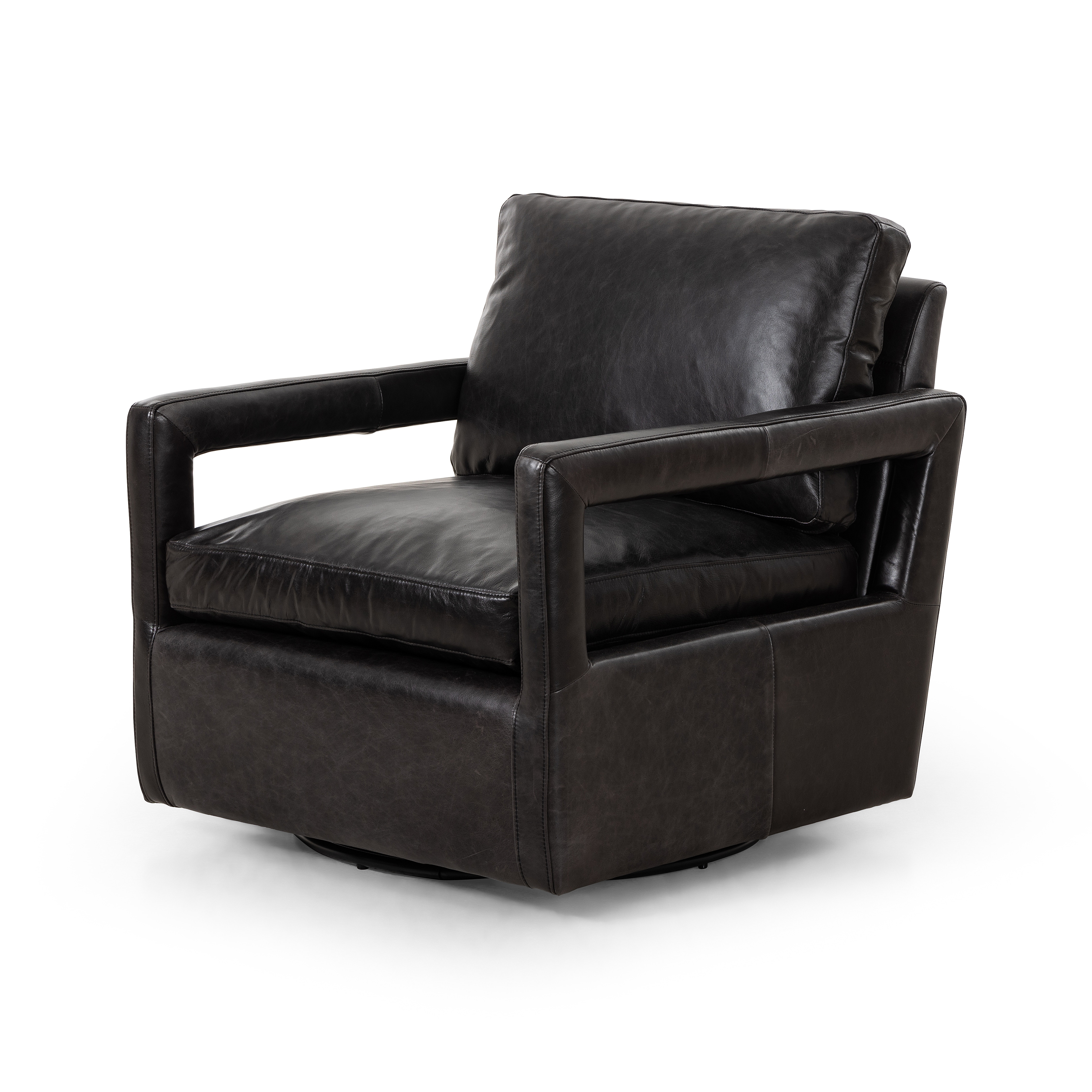 Olson Swivel Chair - Sonoma Black