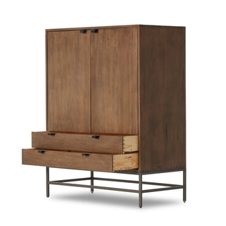 Trey Bar Cabinet - Auburn Poplar