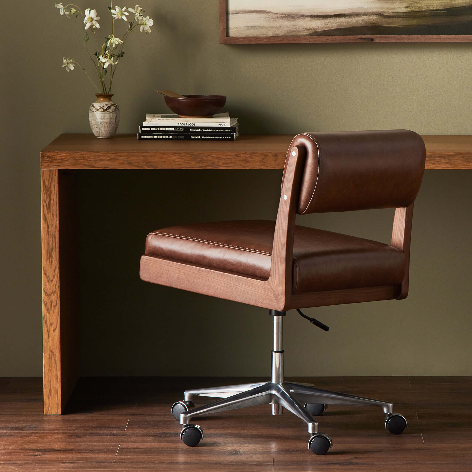 Norris Desk Chair - Sonoma Coco