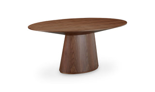 Otago Oval Dining Table - Walnut