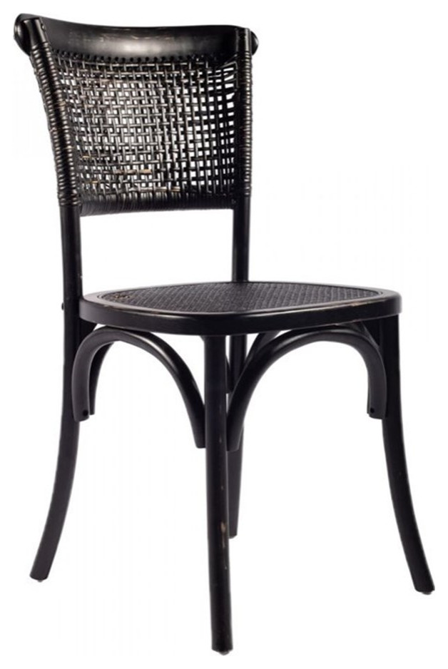 Churchill Dining Chair - Black (Set of 2)