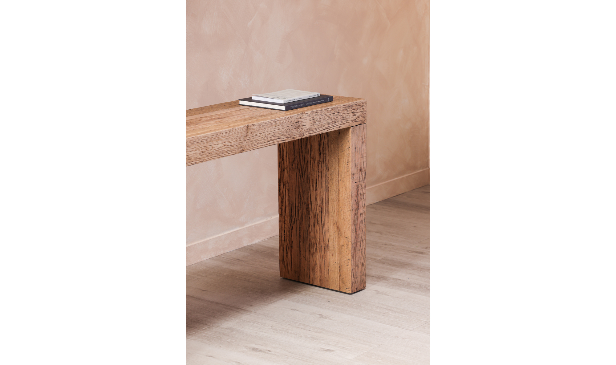 Evander Console - Natural Oak