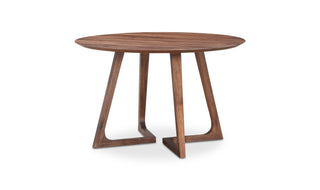 Godenza Round Dining Table - Solid American Walnut