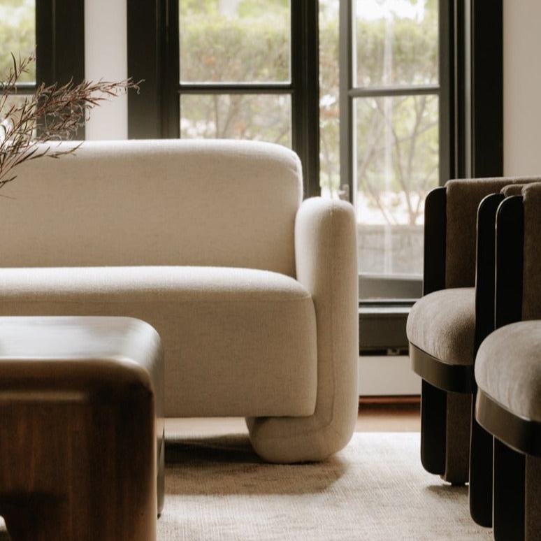 Fallon Sofa - Flecked Ivory