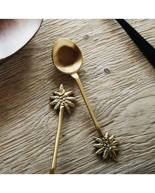 Brass Spoon Star Set