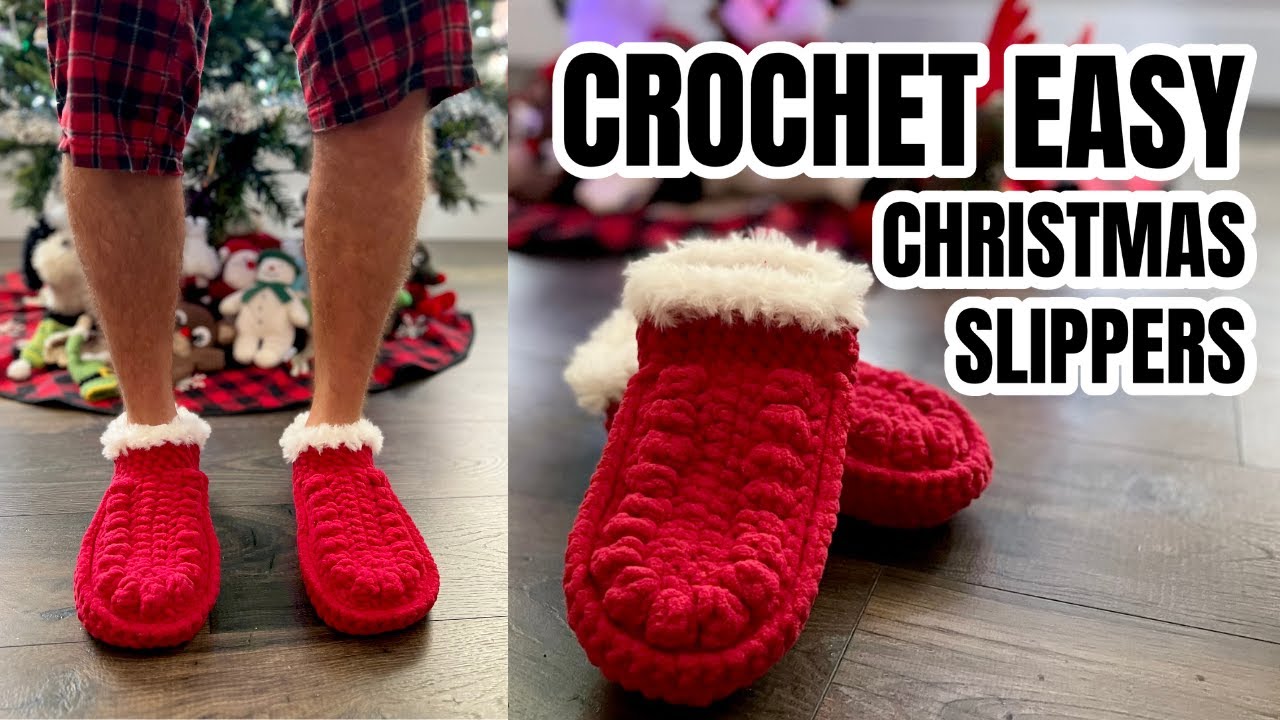 Christmas Slippers, 3 Styles