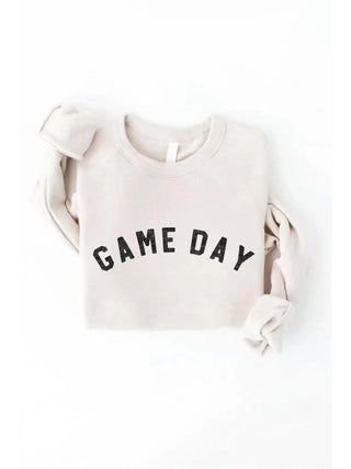 GAME DAY Graphic Sweatshirt  (Heather Dust)