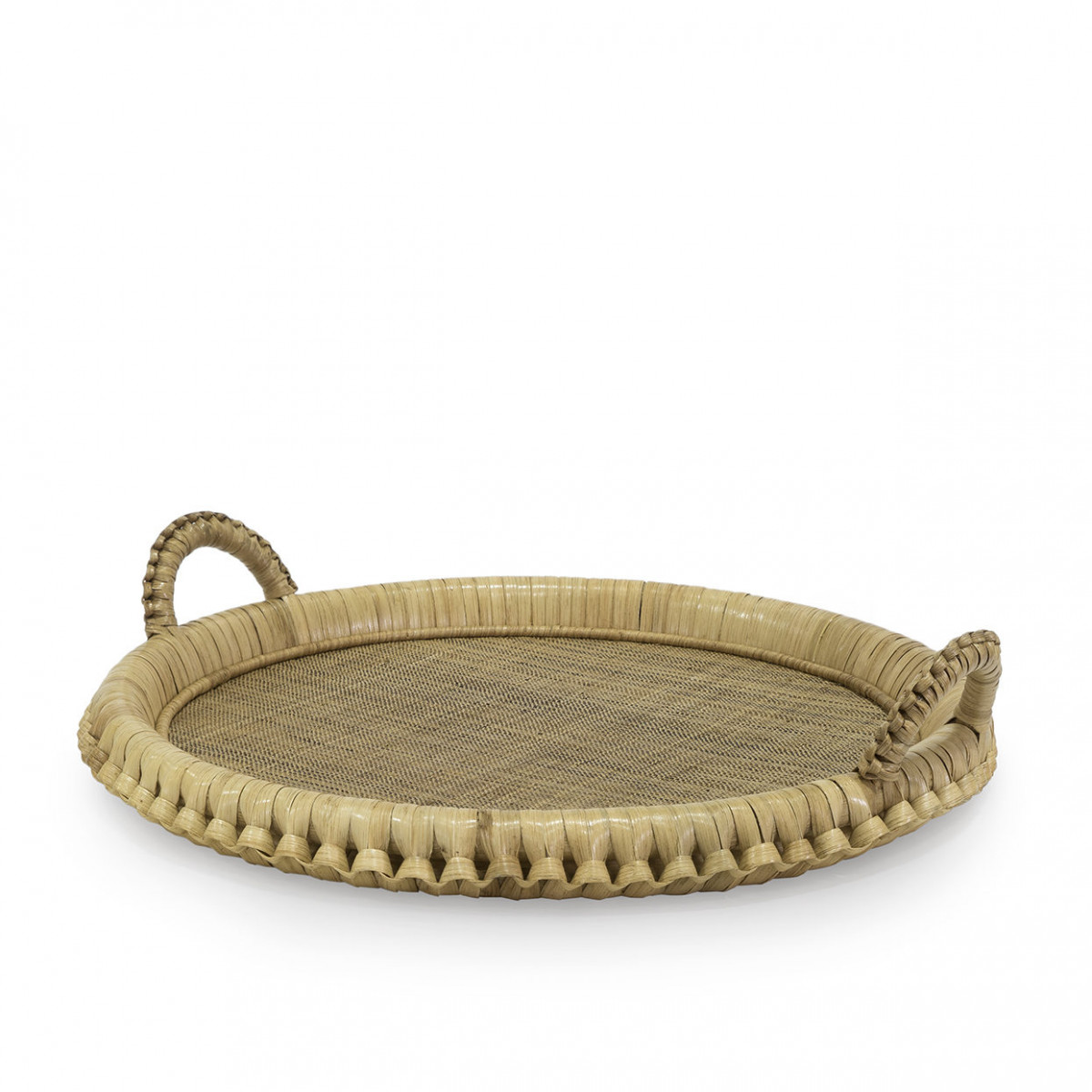 Braided Round Trays
