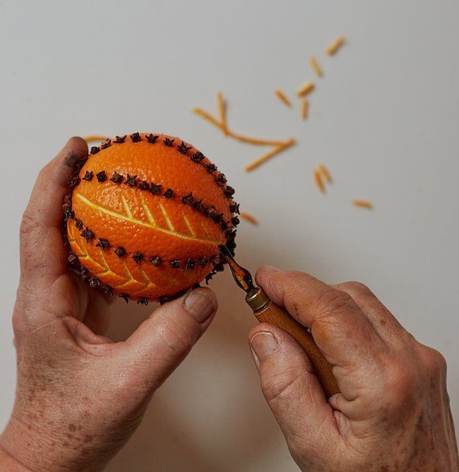 Clove Spiked Ornament