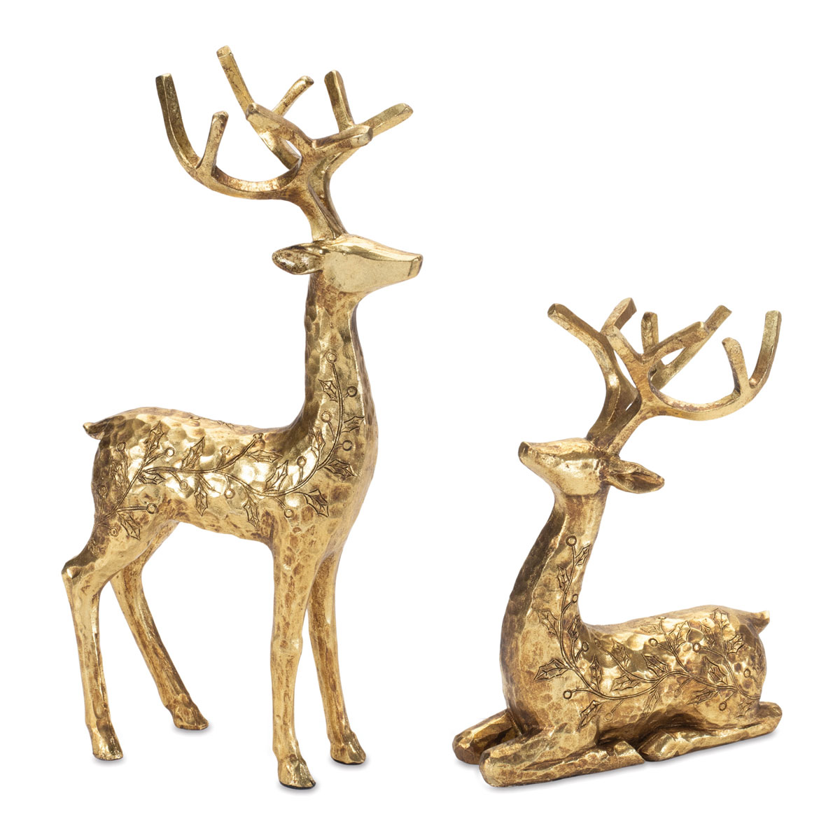 Gold Resin Deer