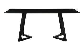 Godenza Dining Table - Solid Black Ash