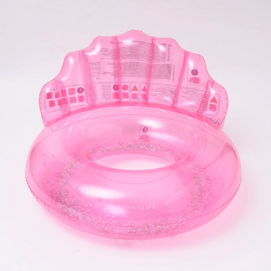 Luxe Pool Ring Shell -Bubblegum