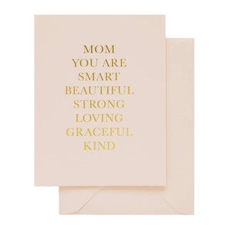 Mom, You Are Card
