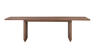 Round Off Dining Table - Walnut