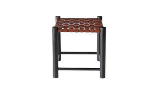 Selby Accent Stool - Burgundy