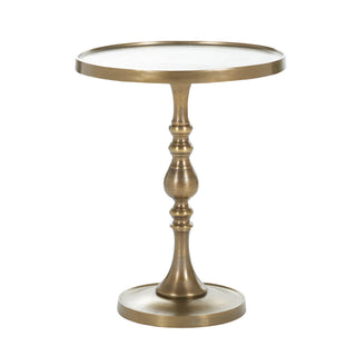 Romina Side Table - Antique Brass