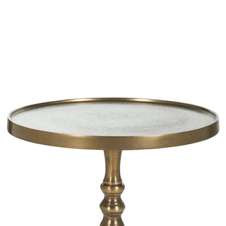 Romina Side Table - Antique Brass