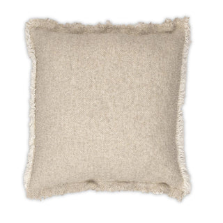 Riley Frayed Pillow - Oatmeal (22"x22")