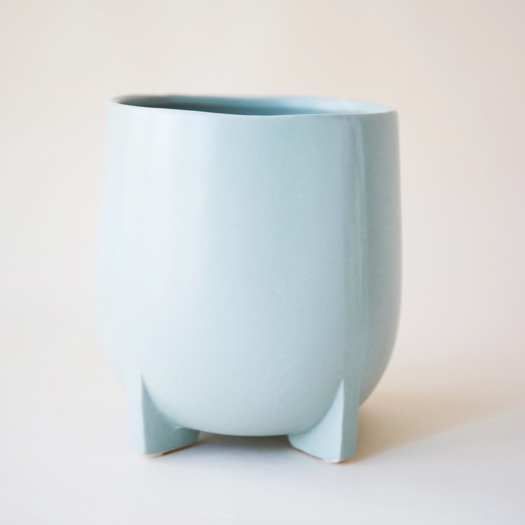 Sadie Stoneware Footed Planter 5''