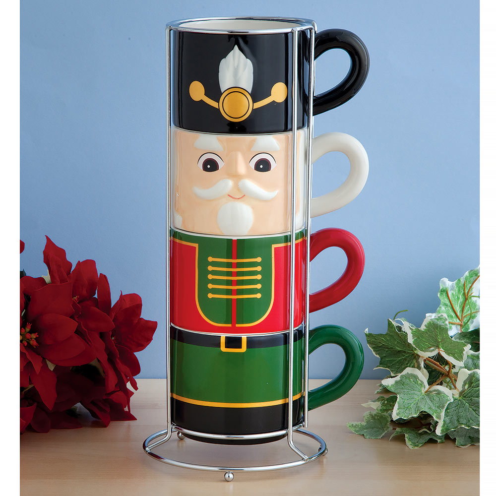 Nutcracker Porcelain Mug