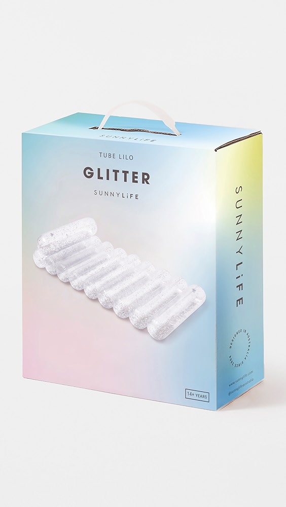 Tube Lilo Pool Float -Glitter