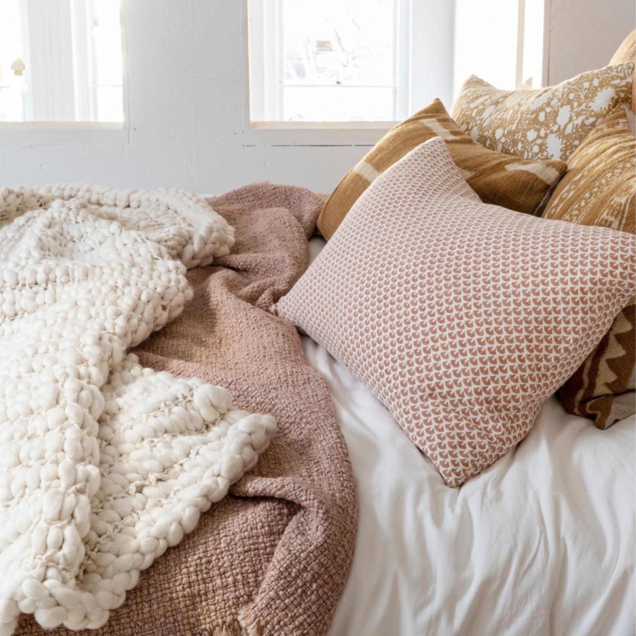 Callisto Throw, Blossom 50"x60"