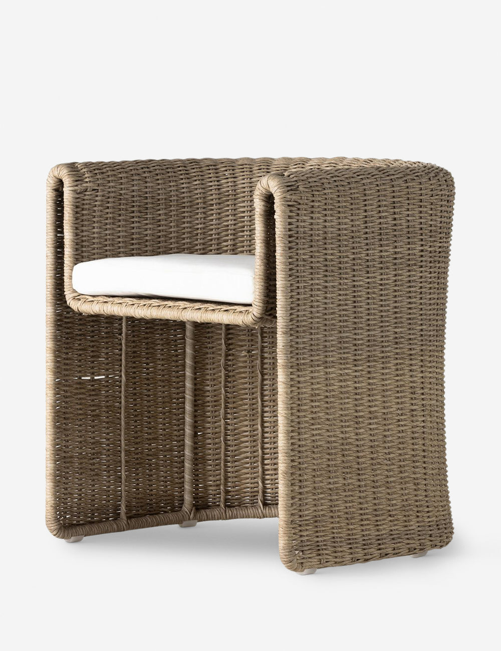 Tucson Outdoor Dining Chair-Vintage White