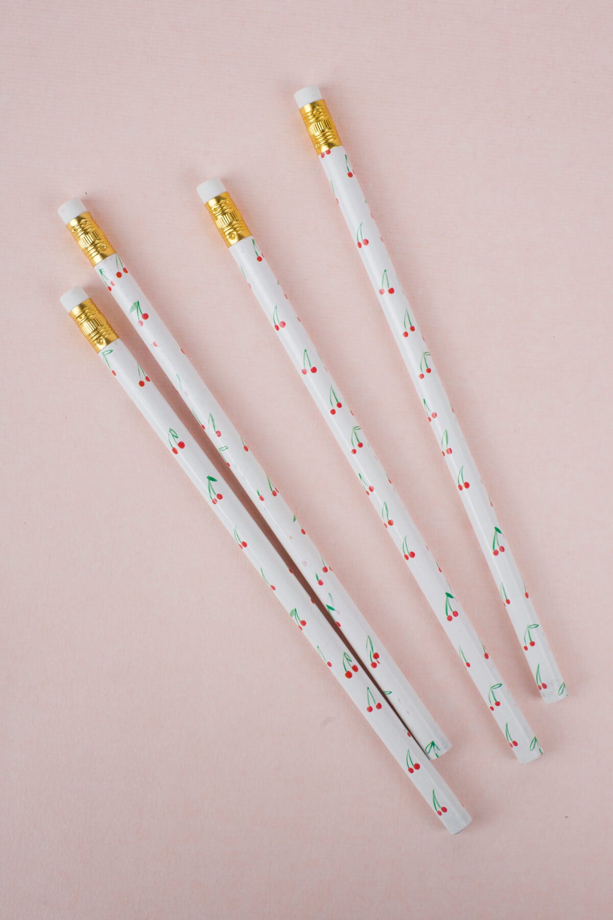 Cherry Pencils - Set of 4