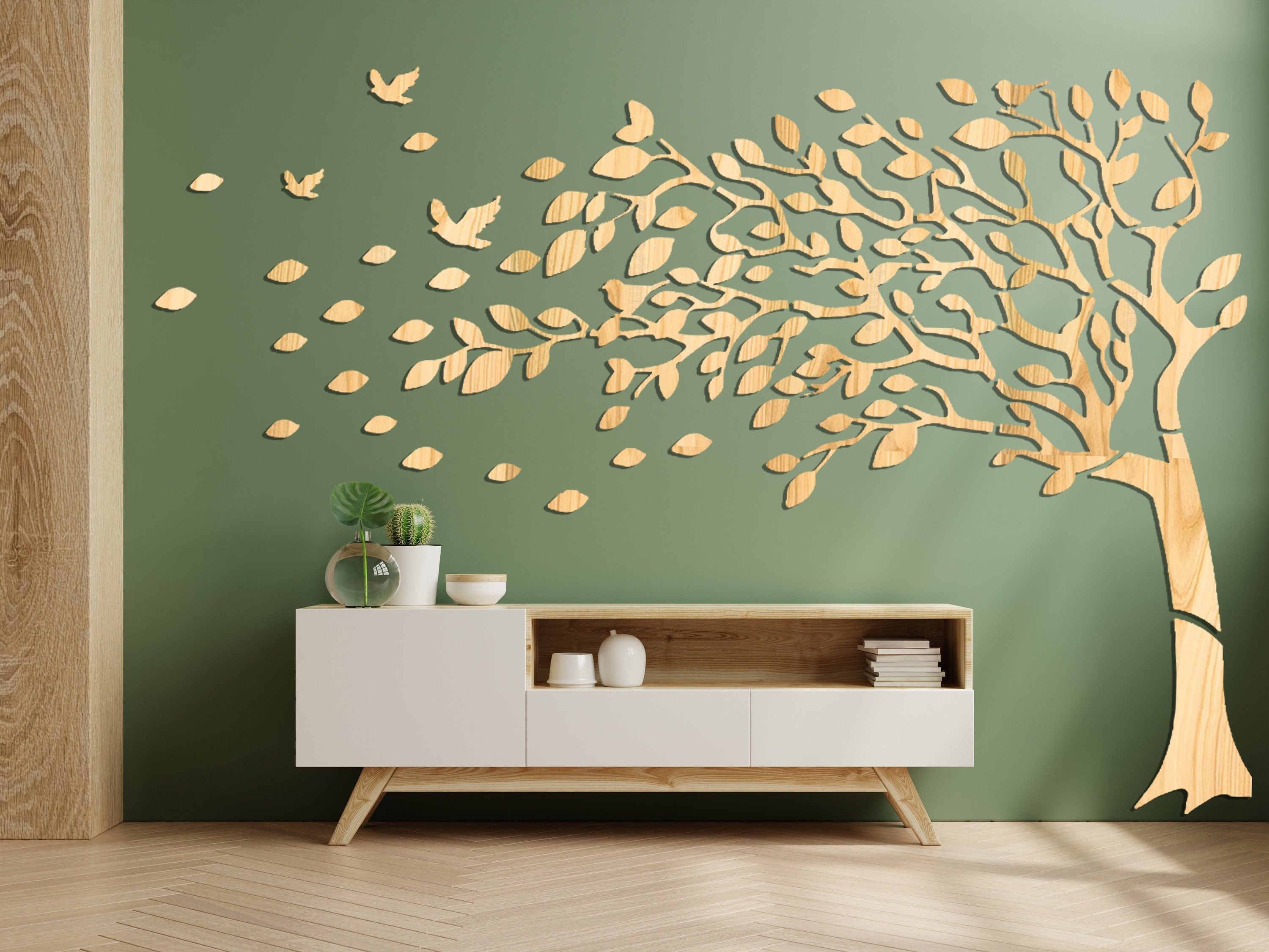 Wooden Decor Trees