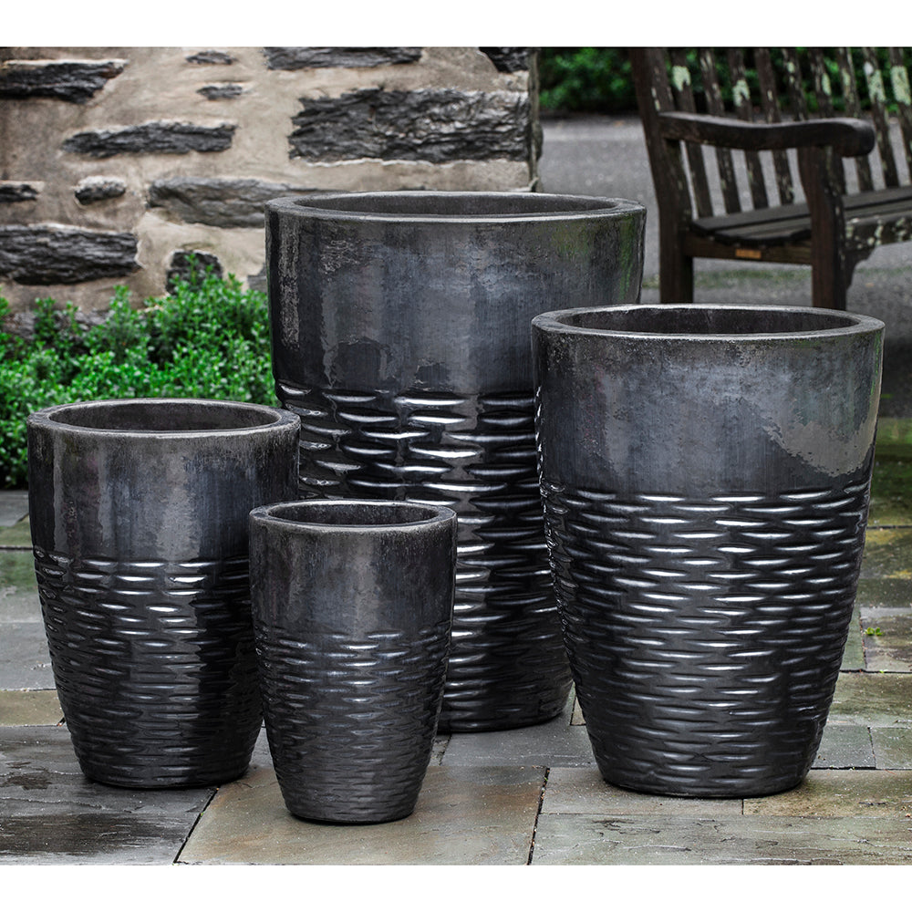 Black Terra Cotta Planter