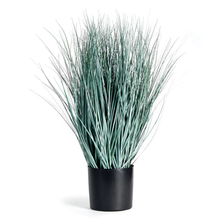 Blue Oat Grass faux plant. Realistic, this wispy blue oat grass is a natural touch.