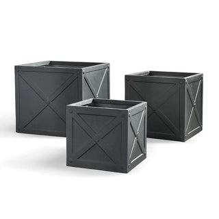 Fibreclay Box Cubes - Dark Gray