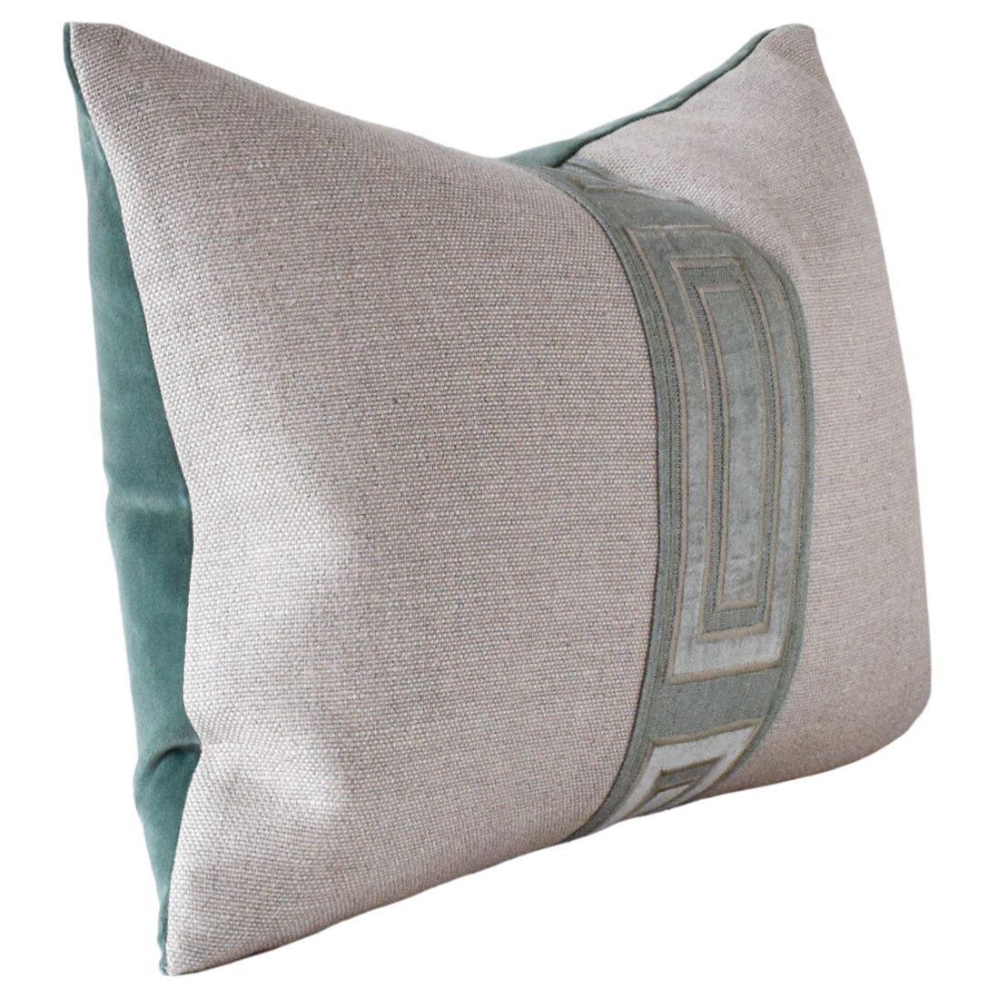 Giorgio Linen Ingot Tape (Greenery) 14x20 Pillow