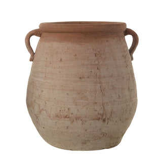 Add this decorative urn to any room decor. It will look amazing on a shelf or tabletop. Display it alone or add decorative items like dried botanicals.