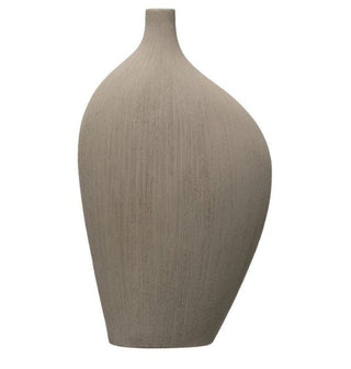 Dane Stoneware Vase Grey