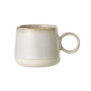 Stoneware Cup, White
