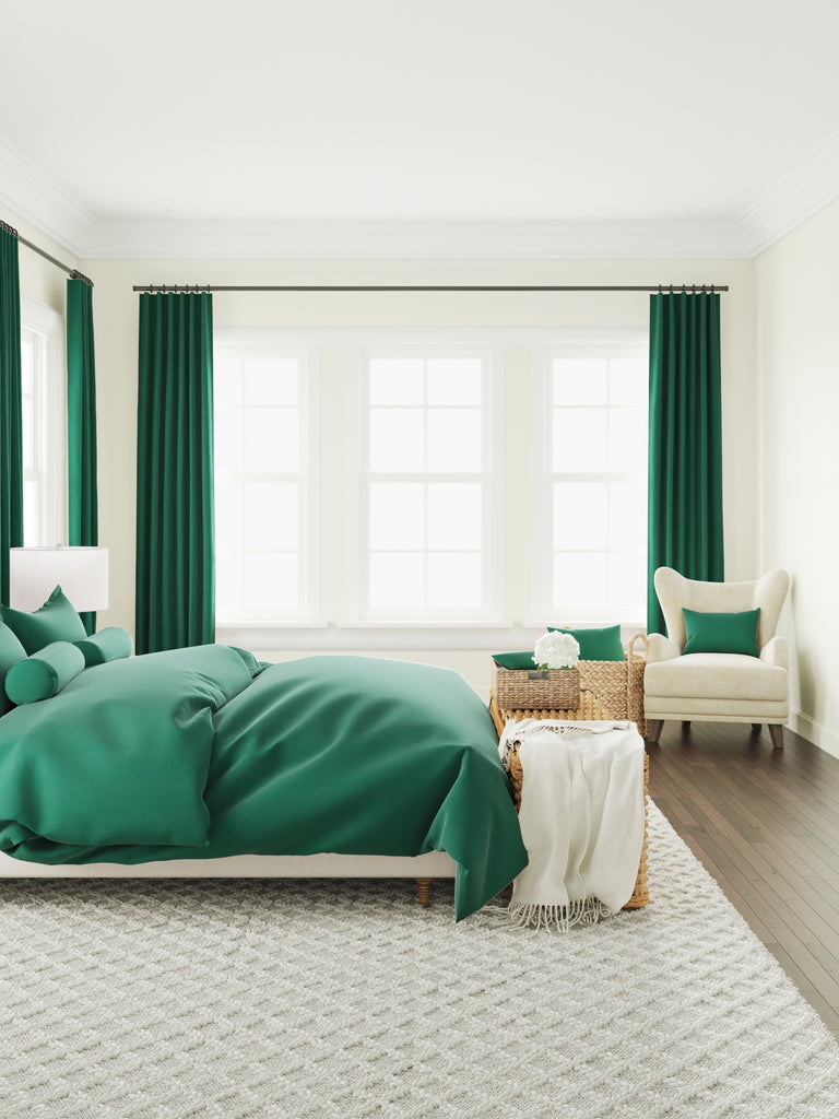 Slubby Linen Boheme Lucite Pillow