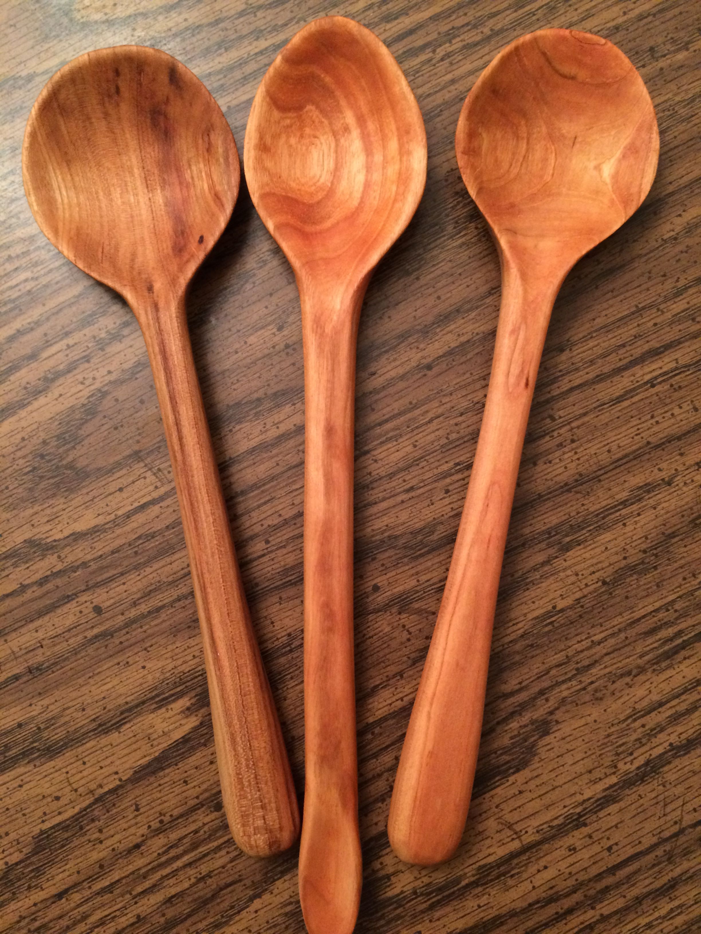 Wooden rustic spoon.