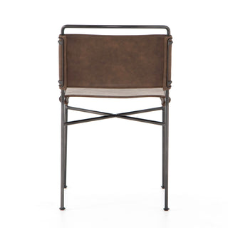 Wharton  Dining Chair- Distressed Brown